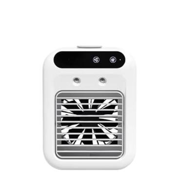 Imagem de GRANDE Ar Condicionado Climatizador Umidificador Ventilador Portátil Led Quarto Sala Escritório Mesa(Versão avançada)