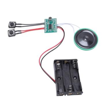 Imagem de aqxreight Módulo de Gravador de Som 4 Minutos 5cm Cabo de Teclado Música Gravável Módulo de Gravação de Voz para Cartões Comemorativos para Minutos Individualizados para Sua Voz Este Registro de