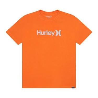 Imagem de Camiseta Hurley O&O Solid SM26 Masculina-Masculino