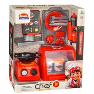 Imagem de Cozinha Japonesa Infantil Brinquedo Educativo Para Crianças - Usual Br