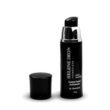 Imagem de Creme Facial Antissinais 30g com Ácido Hialurônico Hidratação Profunda Pele Mais Firme Uso Diário
