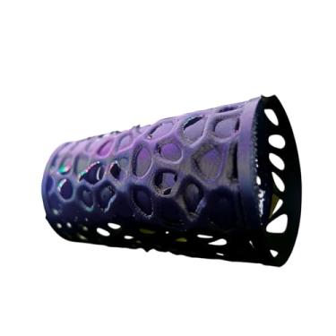 Imagem de Rrlihjgu Rede Betta flutuante, tubo flutuante impresso em 3D - Decorações de aquário Betta | para aquário de água salgada de água doce camarão tartaruga habitat aquático