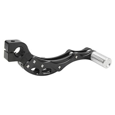 Imagem de Generic Pedal de Partida de Liga de Alumínio Durável para Scooter de Motocicleta, Melhora o Desempenho Estável, Ajuste Universal (Preto)