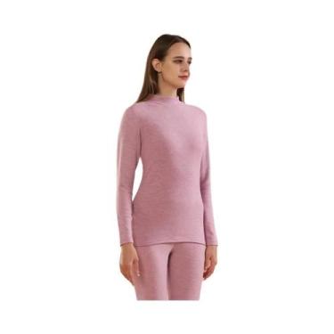 Imagem de Conjunto De Roupa Térmica Masculina De Cashmere E Seda Para Outono Inv