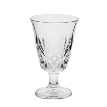 Imagem de Taça de Vidro para Água Suco Turim Lotos Em Casa Tem 230ml - EmCasaTem