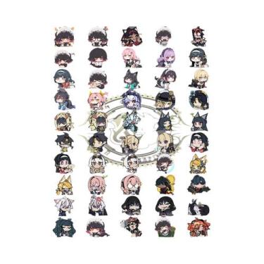 Imagem de 50 folhas jogo Zenless Zone Zero Graffiti adesivos adesivo de bagagem 