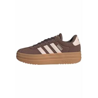 Imagem de Adidas Tênis feminino Vl Court Bold, Earth Strata/Wonder Quartz/Gum, 36