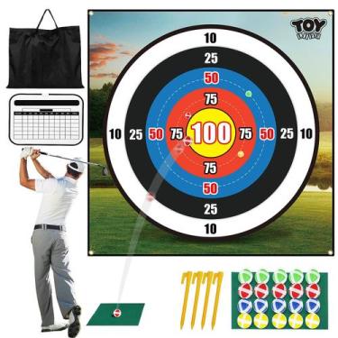 Imagem de Tapete de treino de golfe TOY Life Chipping Game 198x198 cm Target