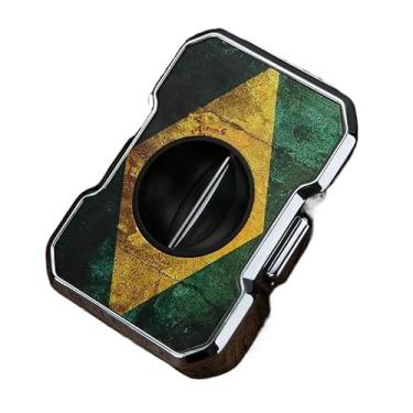 Imagem de JDIME Faca de cortador de charutos afiada em forma de V criativa acessório para cigarros presente de negócios (H)