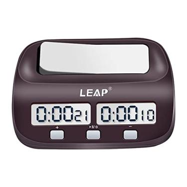 Imagem de JWQFBC Relógio de Digital Profissional para Jogos de Tabuleiro com Função de Alarme.