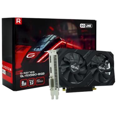 Imagem de Goline Placa de Vídeo Gamer Radeon RX580 G-Series, 8GB GDDR5, 256-bit, PCI Express 3.0, DirectX 12, AMD FreeSync Novo Lacrado