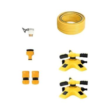 Imagem de Sistema De Irrigação Com Aspersor De Jardim Rotativo Automático De 360