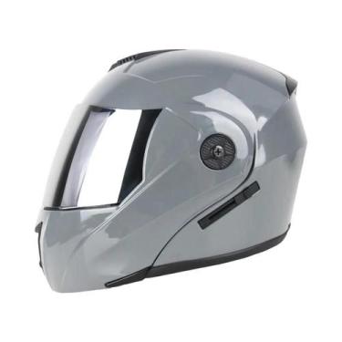 Imagem de Capacete De Motocicleta Unissex 2024, Capacete Modular Com Lente Dupla