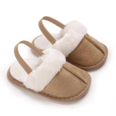Imagem de Chinelos Fofos Para Bebês, Sapatos De Primavera E Inverno Para Meninos
