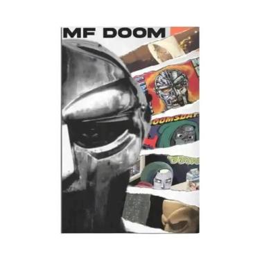 Imagem de Pôster De Arte Em Tela Da Banda De Hip Hop MF Doom, Decoração Estética