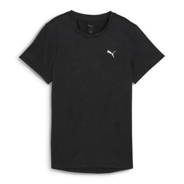 Imagem de Camiseta Puma Feminina Essentials Heather Tee DryCell Preta-Feminino