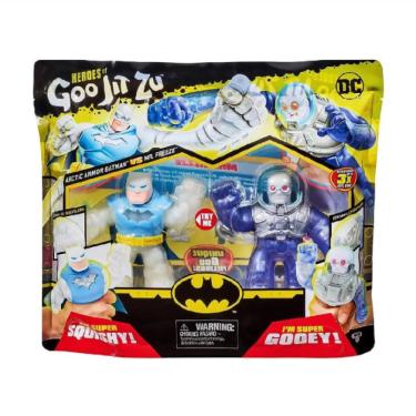 Imagem de Goo Jit Zu Dc Batman Armadura Artica Vs Mr.Freeze Sunny 03159