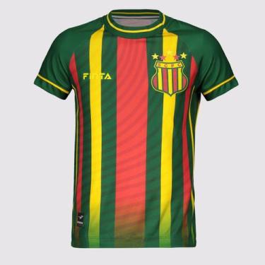Imagem de Camisa Finta Sampaio Corrêa I 2024 Infantil Verde, 6 ANOS