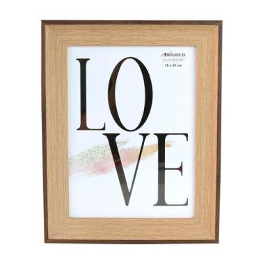 Imagem de Porta retrato de plástico 15x20cm - Amigold, C