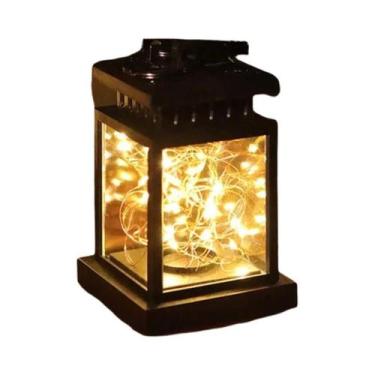 Imagem de Lanternas Solares Para Jardim, Lâmpadas De Candeia Suspensas Para Pais