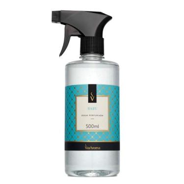 Imagem de Água Perfumada 500ml Aromatizador Roupa Tecidos Lençol Aroma - Via Aro