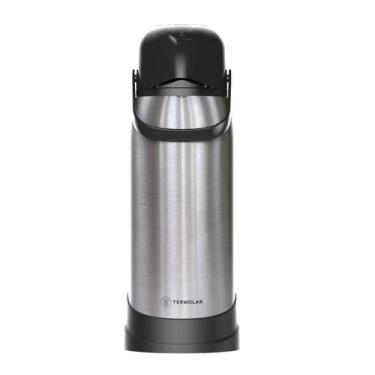 Imagem de Garrafa Térmica 100% Inox 1,9L Termolar R-evolution Inox