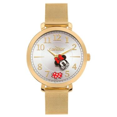 Imagem de Relógio Condor Feminino Mimos E Sutilezas Dourado - CO2034AK/4K
