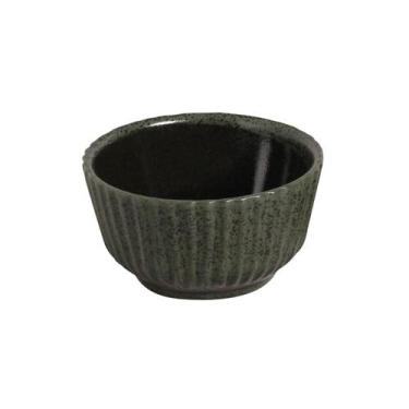 Imagem de Conjunto com 6 Ramequins Médio Linhas Greenery Ø9x5cm 170ml - Porto Br