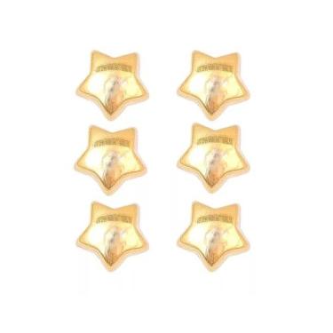 Imagem de Brinco Trio De Estrelas Lisas By Kumbayá Joias