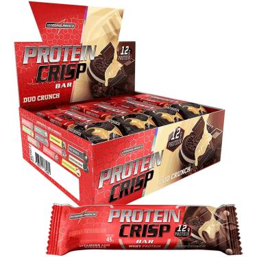 Imagem de Protein crisp bar integralmedica 12UN 45G - duo crunch