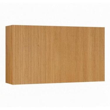 Imagem de Armário de Cozinha Madeira Aéreo 3 portas e Prateleiras Dakota Valdemó