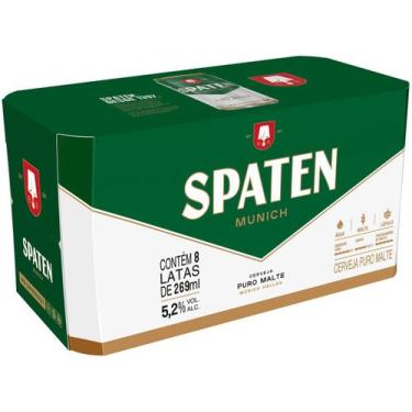 Imagem de Cerveja spaten 8x269ml