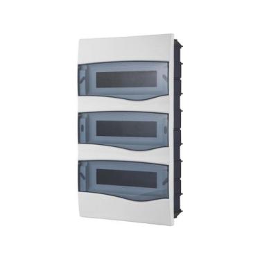 Imagem de Quadro de Distribuição de Embutir 36 DIN ou 24 NEMA Tramontina com Por