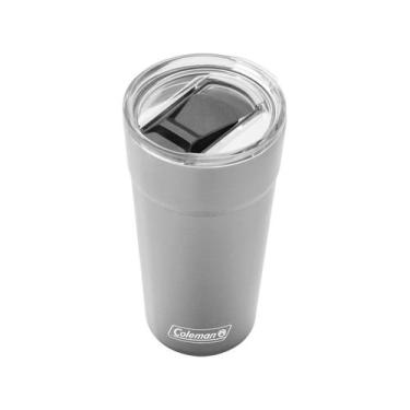 Imagem de Copo Térmico Inox para Cerveja Café com Tampa e Abridor 600ml Coleman,