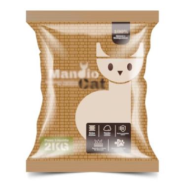 Imagem de Areia Higiênica Biodegradavel Mandioca para Gatos Maniocat 2kg