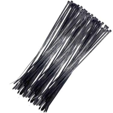 Imagem de Abraçadeira de Nylon Preta 300 x 4,8 mm com 50 Peças - 401059PR.50 - D