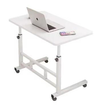 Imagem de Mesa notebook altura ajustavel home office multifuncional com rodinhas