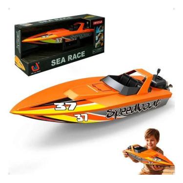 Imagem de Lancha laranja 114 shiny toys
