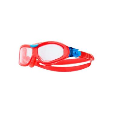 Imagem de Máscara de Natação Infantil TYR Orion  Silicone Hipoalergênico, Anti-F