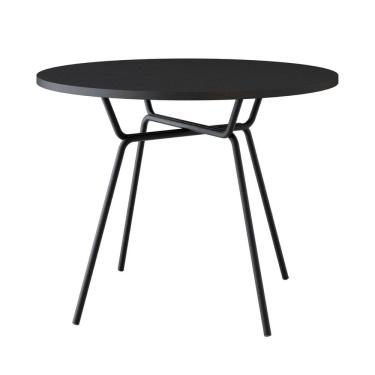 Imagem de Mesa para Sala de Jantar Redonda Barcelona Preto Tx