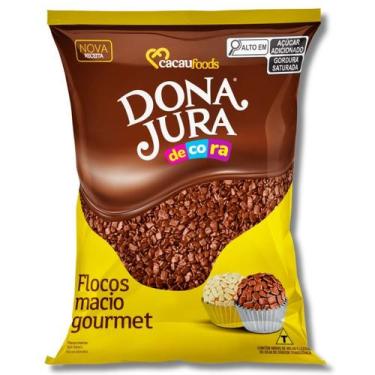 Imagem de Flocos macio chocolate 1,005 kg dona jura profissional