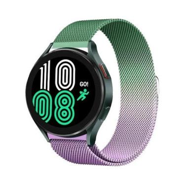 Imagem de Pulseira Milanese Loop Para Samsung Galaxy Watch 20mm 22mm Compatível 