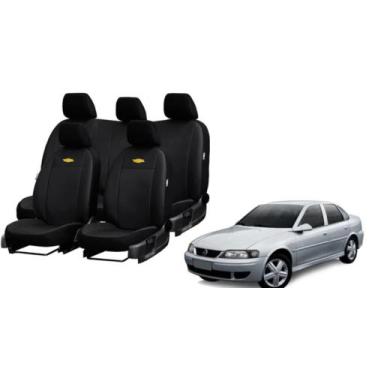 Imagem de Kit Jogo Capa de Couro Vectra 1997-2005 Proteção Contra Desgaste e Suj