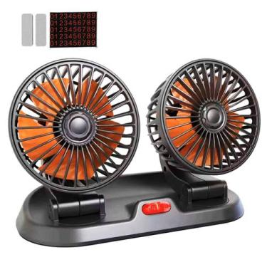 Imagem de Ventilador Mesa Duplo USB Home Office 2 Velocidades Escritorio Escriva