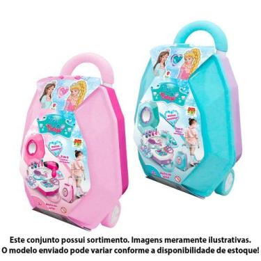 Imagem de Kit Maquiagem Infantil - 2 em 1 - Dia da Beleza - Sortido - DM Toys