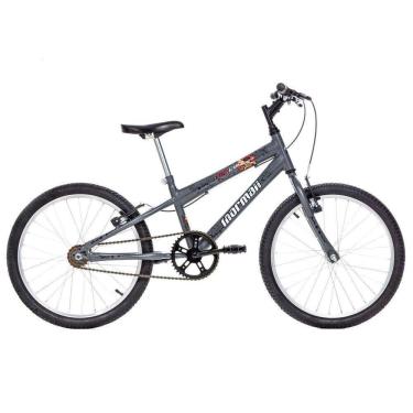 Imagem de Bicicleta Top Lip Mountain Bike Aro 20 Quadro Aço 1v V-brake Infantil Grafite Mormaii