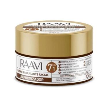 Imagem de Creme Hidratante Facial Uniformizador 7 Em 1 Raavi 100g