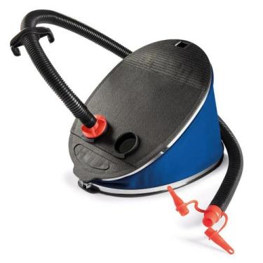 Imagem de Bomba Inflador Fole de Pé para Insufláveis Grande Intex, Preto