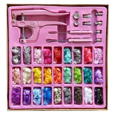 Imagem de Kit Patchwork Alicate 3 em 1 Pregar Botão Pressão Ilhós - WESTPRESS