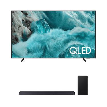 Imagem de Samsung AI TV 75" QLED Ultra 4K + Soundbar Samsung  HW-Q600H